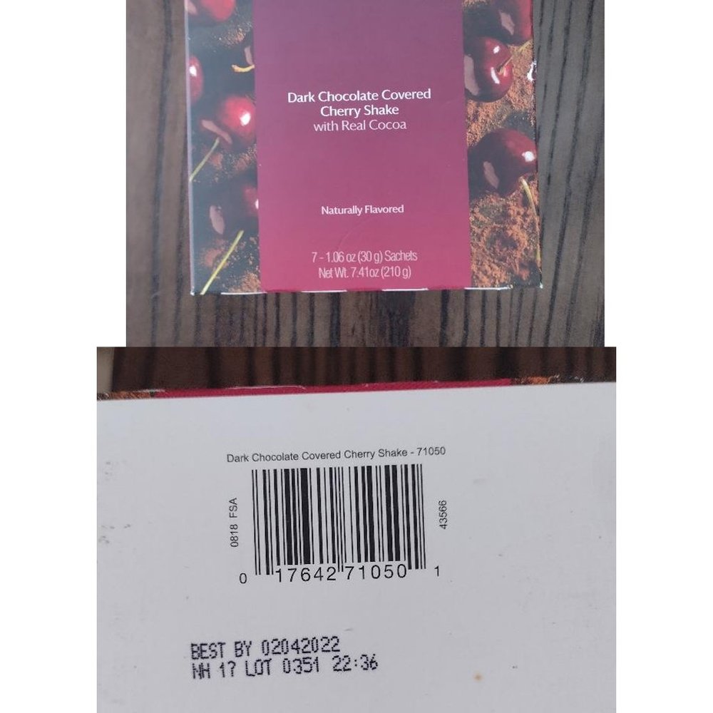 Chocolate Covered Cherry Shakes Optavia